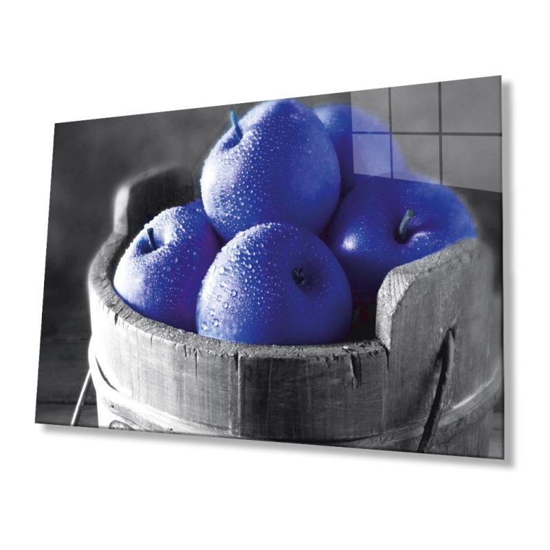 Meyveler Cam Tablo 4mm Dayanıklı Temperli Cam