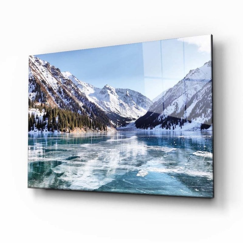 Doğa Manzara Cam Tablo 4mm Dayanıklı Temperli Cam