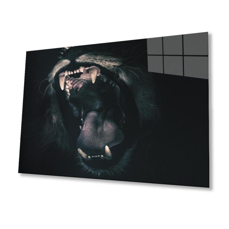 Aslan Cam Tablo