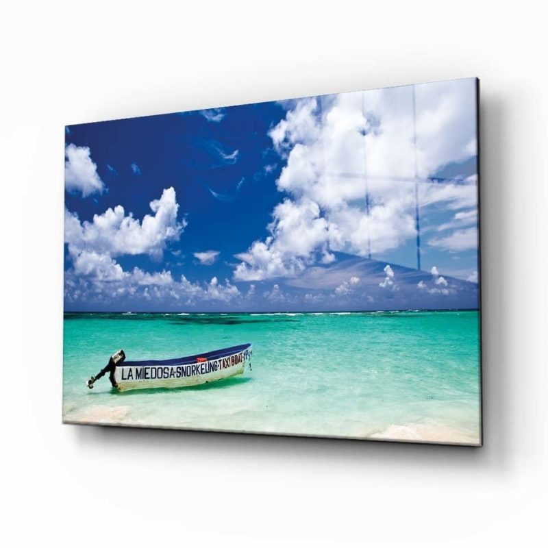 Doğa Manzara Cam Tablo 4mm Dayanıklı Temperli Cam