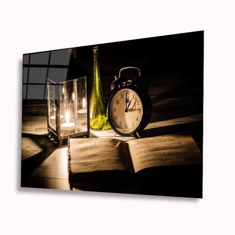 Zaman Cam Tablo 4mm Dayanıklı Temperli Cam