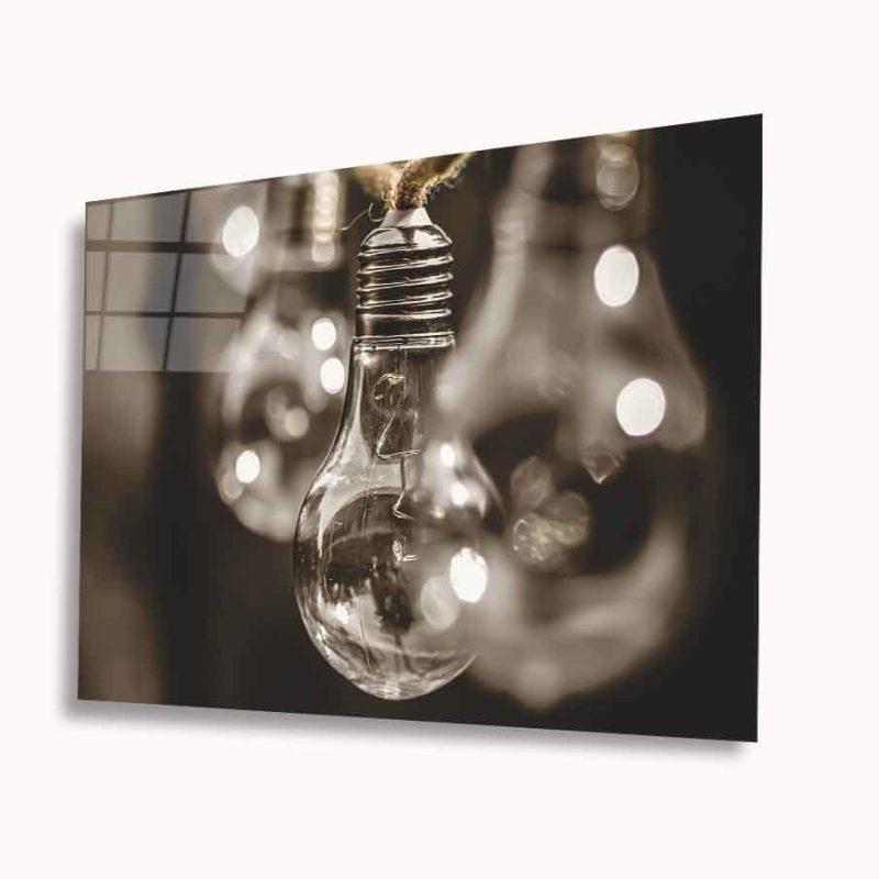 Ampül Cam Tablo 4mm Dayanıklı Temperli Cam