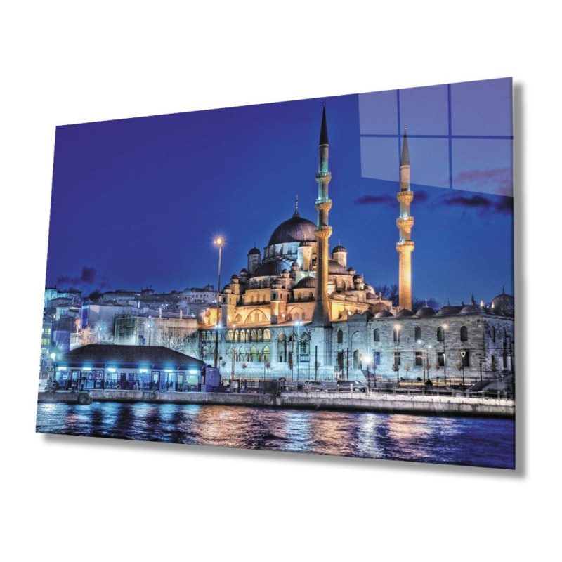 Cami Manzara 4mm Dayanıklı Cam Tablo Temperli Cam