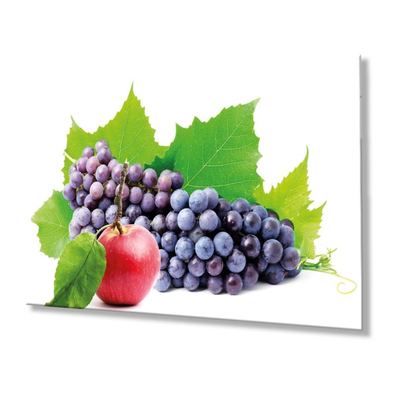 Meyveler Cam Tablo 4mm Dayanıklı Temperli Cam