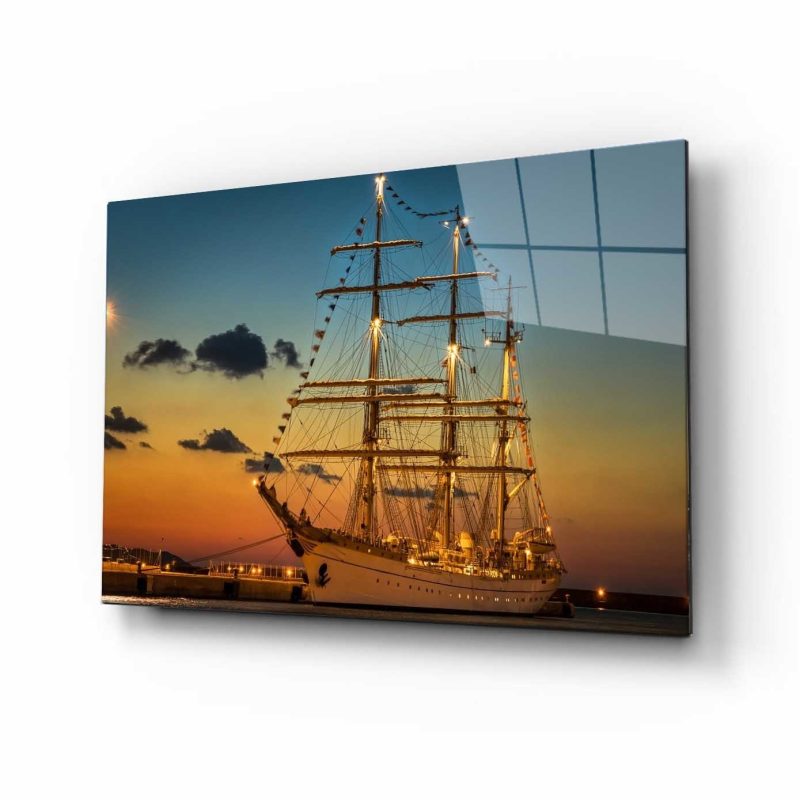 Doğa Manzara Cam Tablo 4mm Dayanıklı Temperli Cam