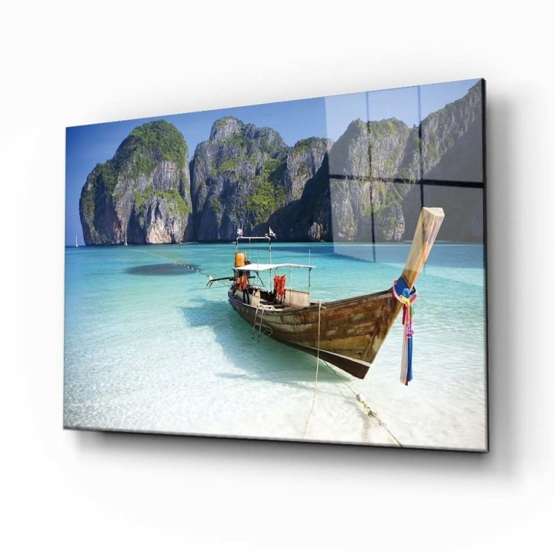 Doğa Manzara Cam Tablo 4mm Dayanıklı Temperli Cam