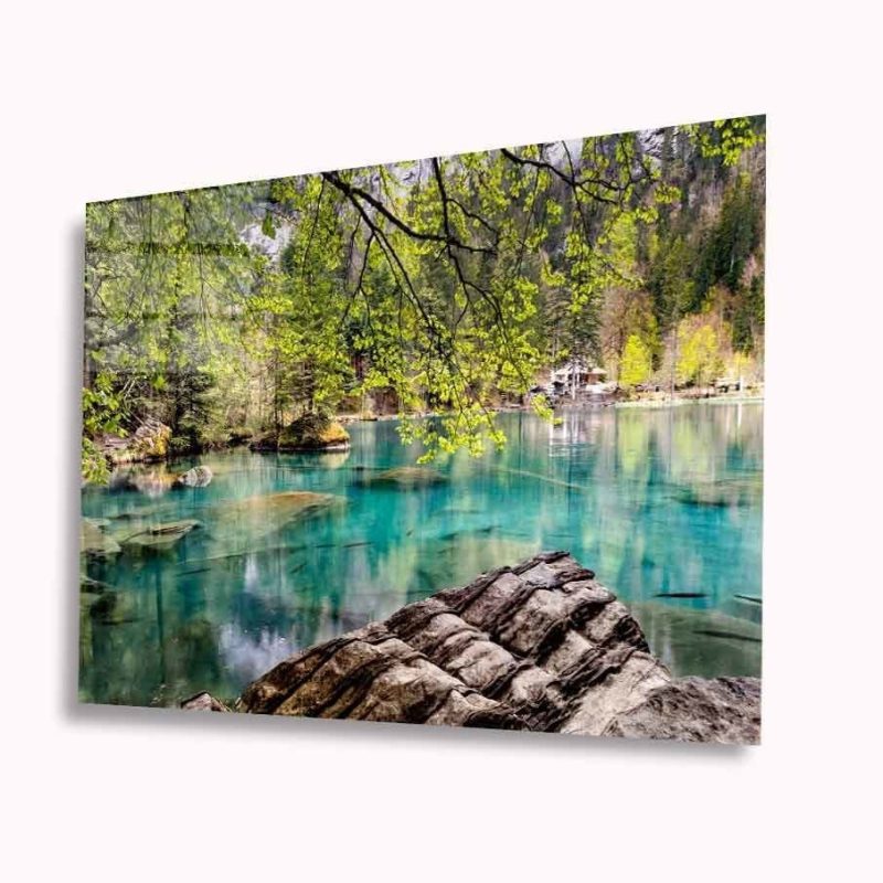 Doğa Manzara Cam Tablo 4mm Dayanıklı Temperli Cam