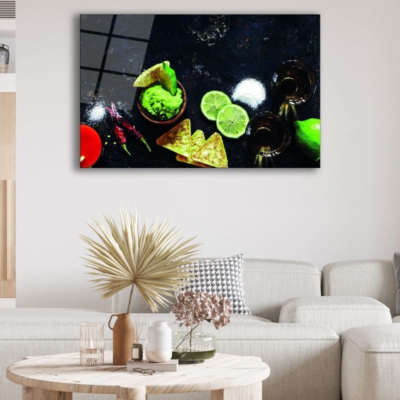 Dekoratif Duvar Tablosu Temperli Cam Tablo