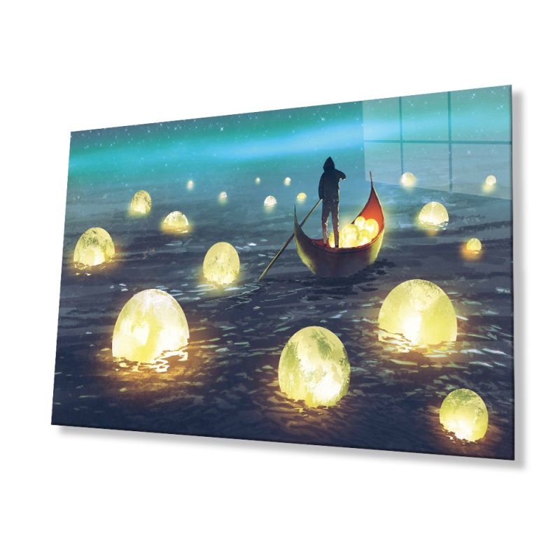 Ay Toplayıcı Cam Tablo