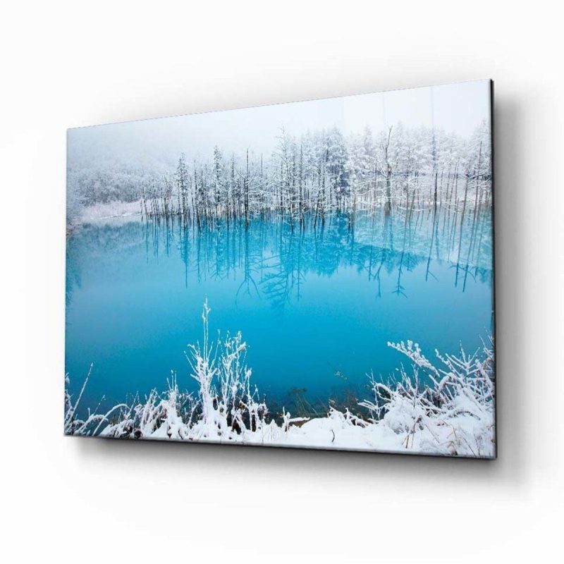 Doğa Manzara Cam Tablo 4mm Dayanıklı Temperli Cam