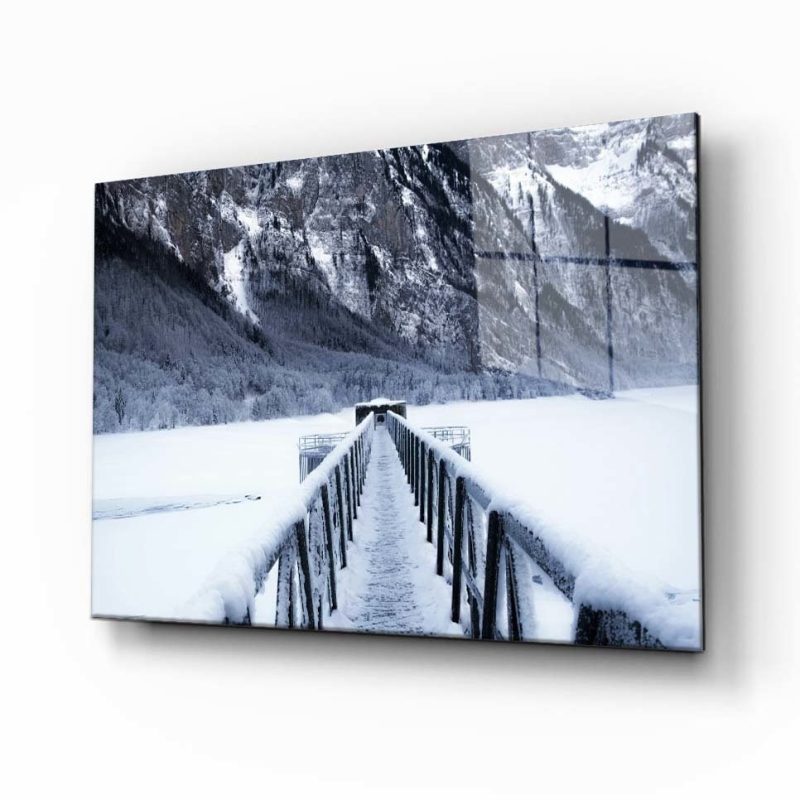 Doğa Manzara Cam Tablo 4mm Dayanıklı Temperli Cam