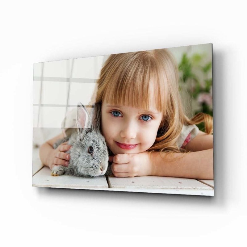 Tavşan Cam Tablo