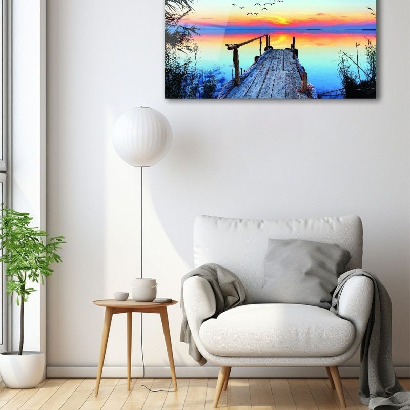 Dekoratif Duvar Tablosu Temperli Cam Tablo