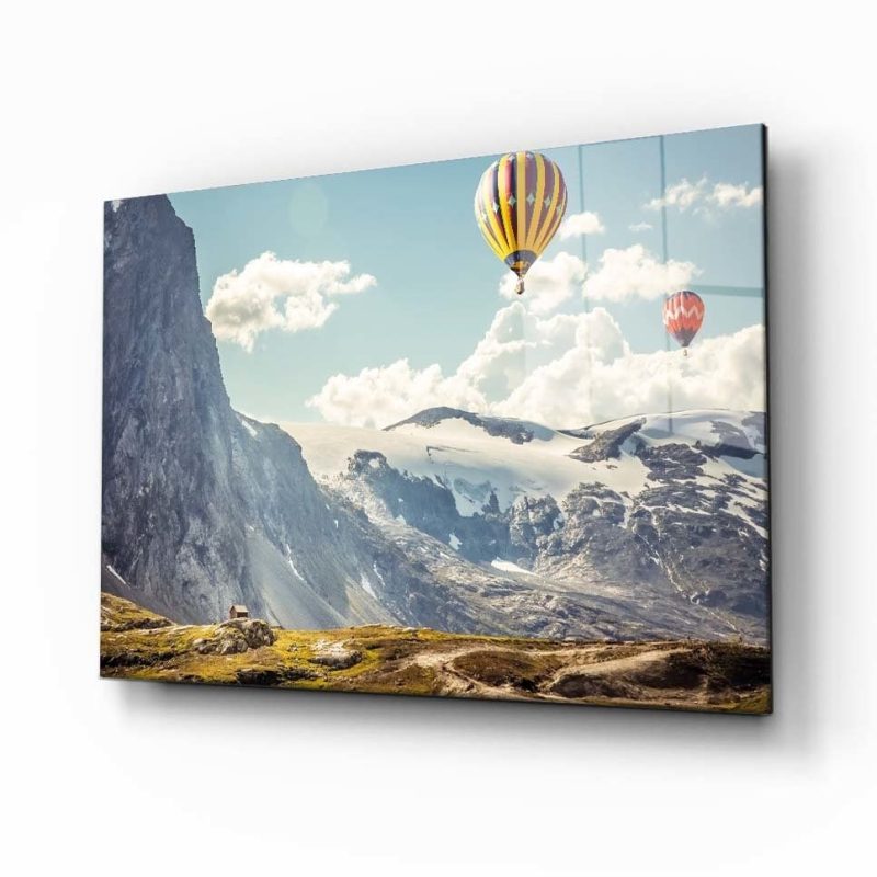 Doğa Manzara Cam Tablo 4mm Dayanıklı Temperli Cam