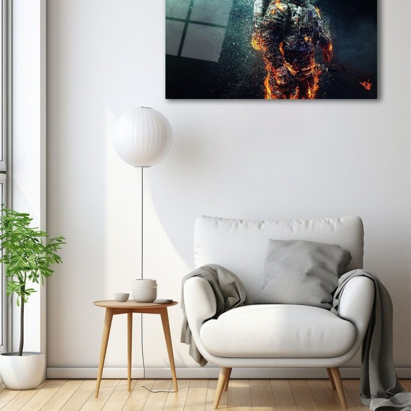 Dekoratif Duvar Tablosu Temperli Cam Tablo 36