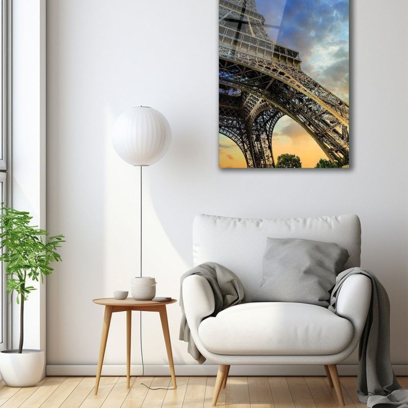 Dekoratif Duvar Tablosu Temperli Cam Tablo 36x23 cm