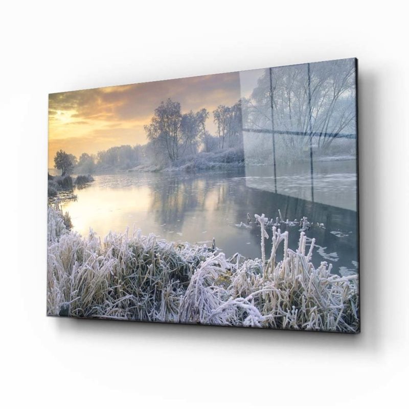 Doğa Manzara Cam Tablo 4mm Dayanıklı Temperli Cam