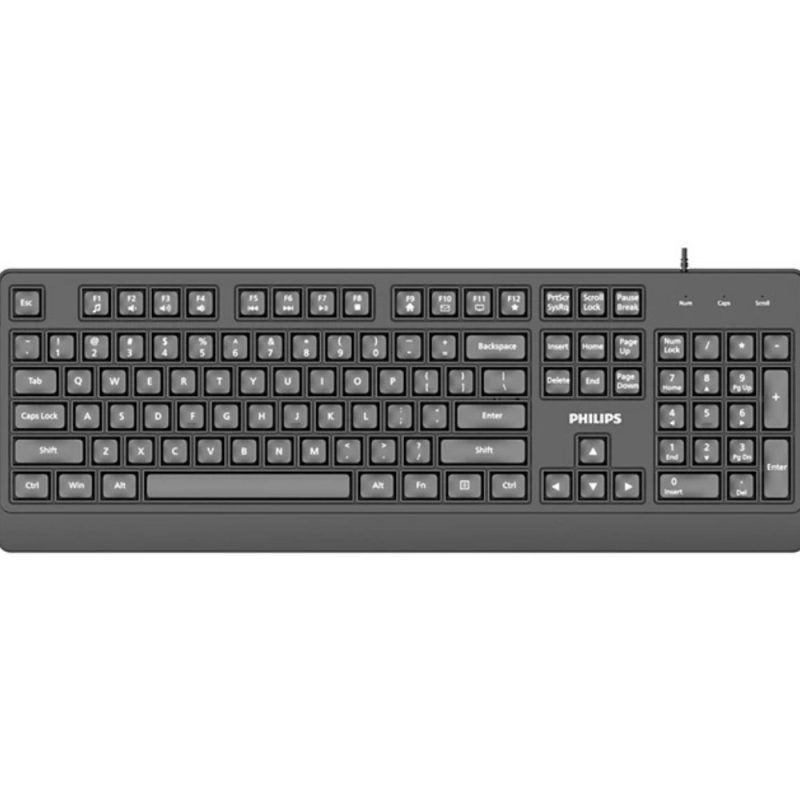 Philips SPK6247B USB Kablolu Türkçe Q Klavye Siyah