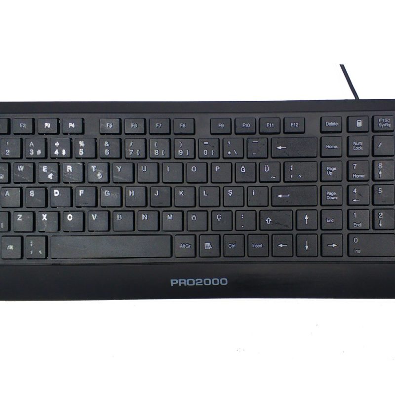 PRO2000 KBD07UB USB Siyah Klavye