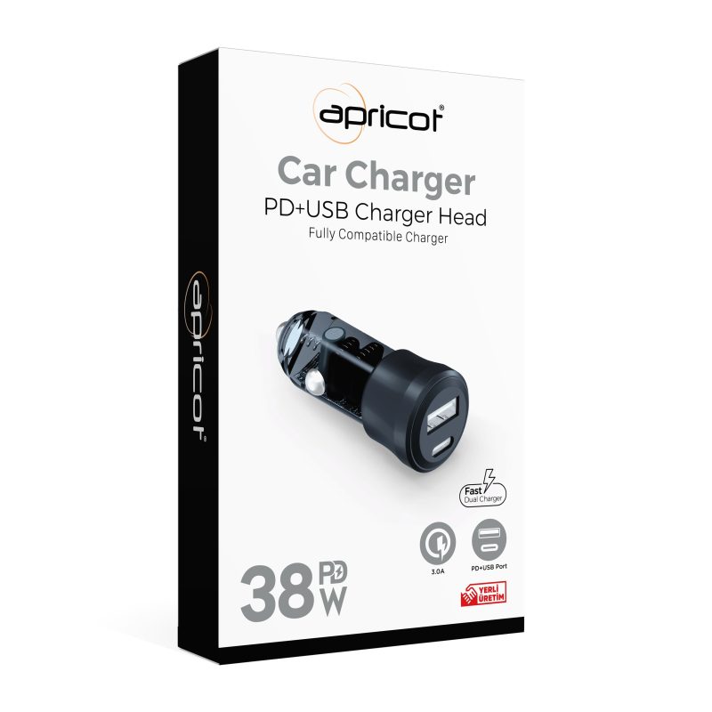 Apricot APC-CC38 38W Araç Şarj Cihazı