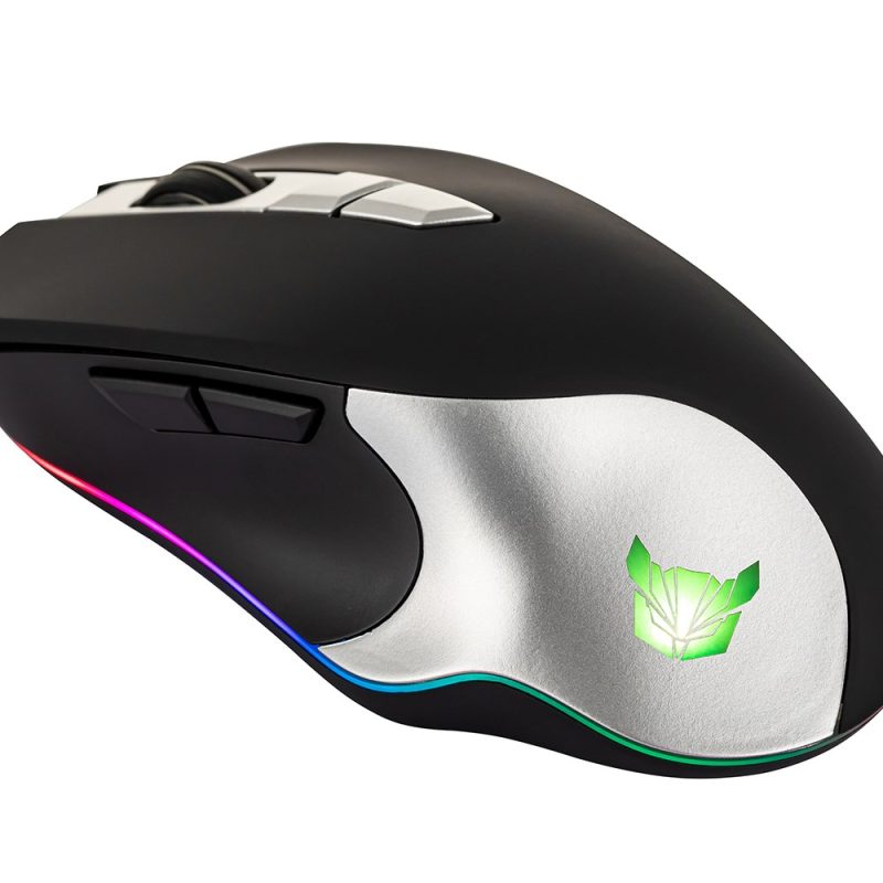 Rowl RGM-04 AVES USB Siyah RGB Aydınlatmalı 7200DPI Makrolu Gaming Oyuncu Mouse