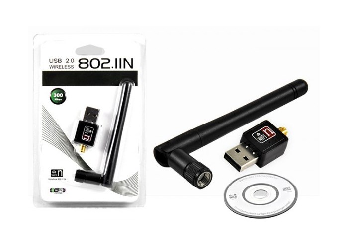 Platoon PL-9334 Kablosuz Adaptör 300 Mbps Antenli