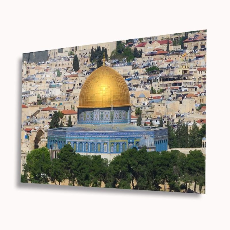 Mescidi Aksa Cam Tablo