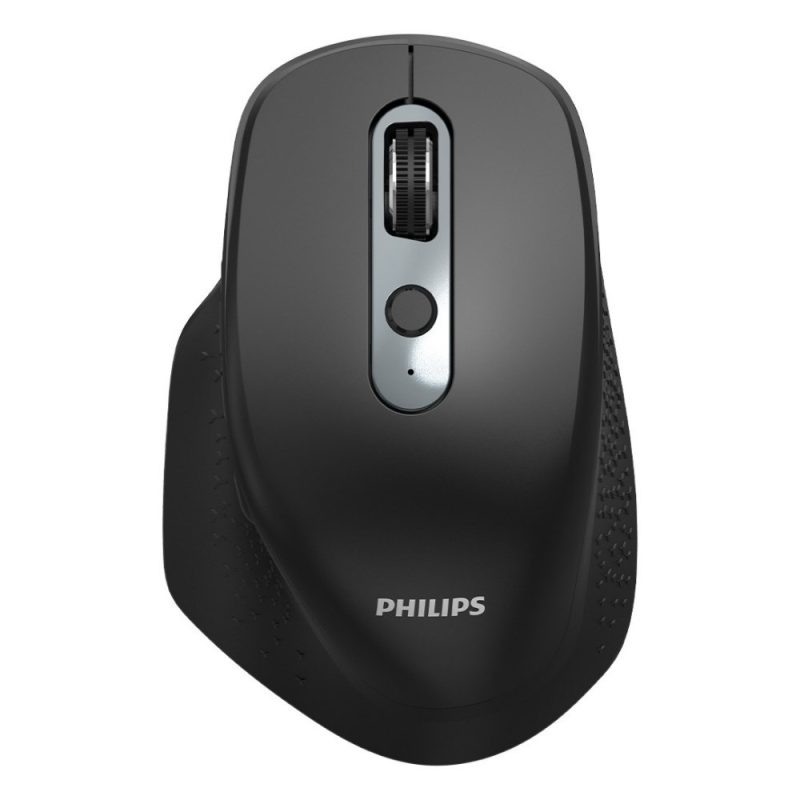 Philips SPK7818B Dual Mod 2.4 GHz + 2 Kanallı Bluetooth 3200DPI Ergonomik Sessiz Optik Mouse Siyah