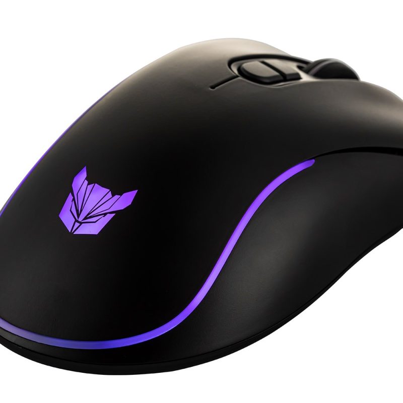 Rowl RGM-03 SCOPS USB Siyah RGB Aydınlatmalı 6400DPI Gaming Oyuncu Mouse