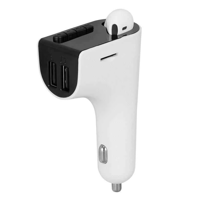 S-link SL-BT245 5V 3.1A / 5V 1A Bluetooth Kulaklık ve TF+USB Fm Transmitter