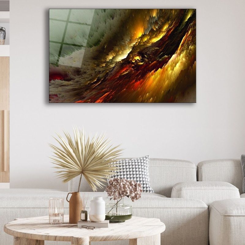 Dekoratif Duvar Tablosu Temperli Cam Tablo