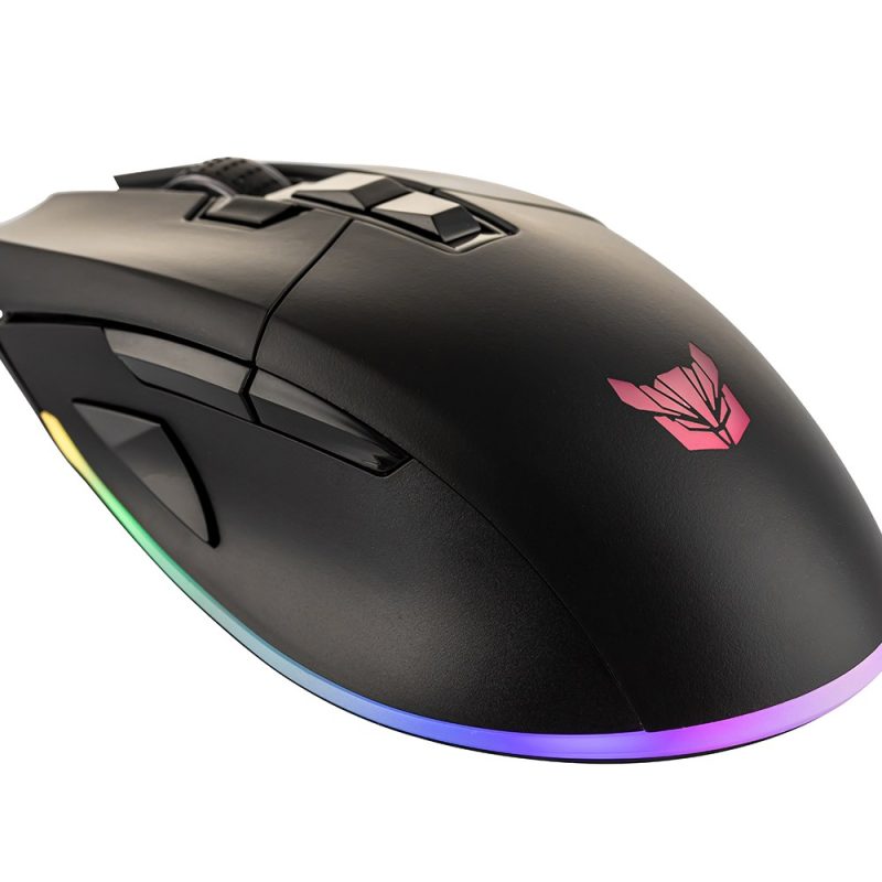 Rowl RGM-02 PYRRO USB Siyah RGB Aydınlatmalı 10000DPI Gaming Oyuncu Mouse