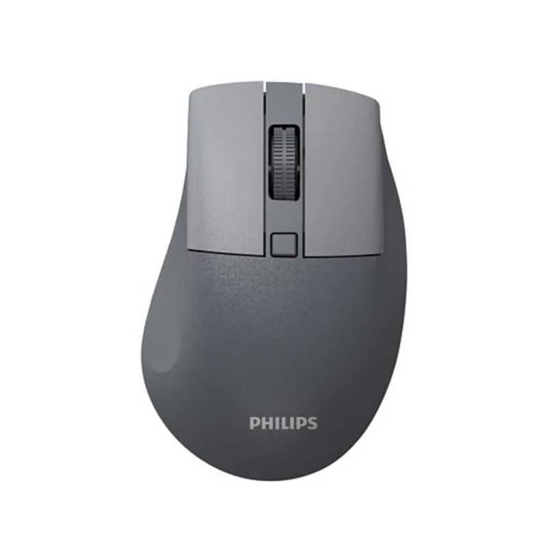 Philips SPK7528G Dual Mod 2.4 GHz + Bluetooth 1600DPI Ergonomik Sessiz Optik Mouse Gri