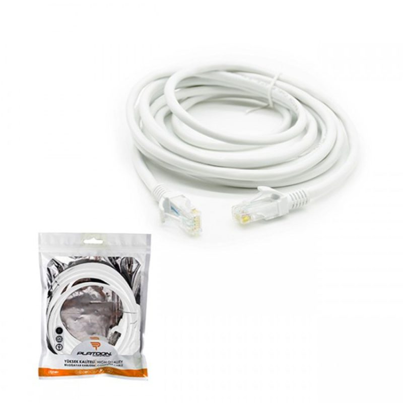 Platoon PL-6107 5M Ethernet Patch Poşetli CAT6 Kablo