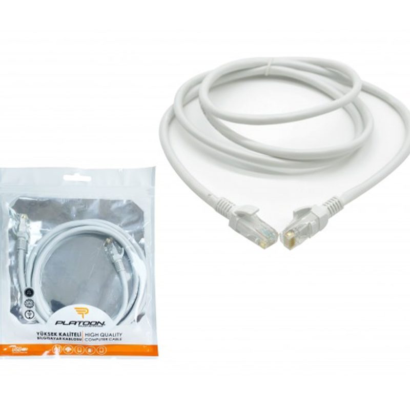 Platoon PL-6103 1.5M Ethernet Patch Poşetli CAT6 Kablo