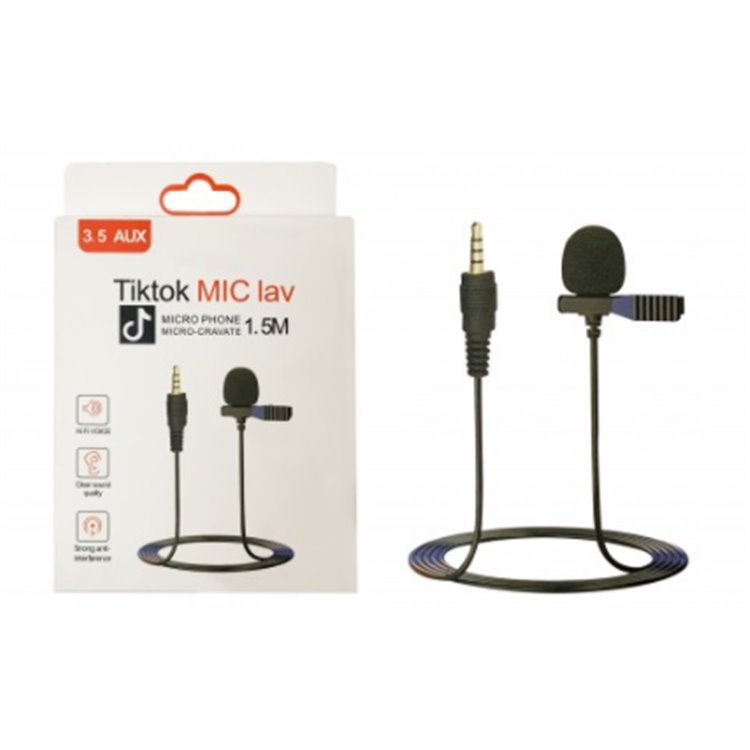 Platoon PL-2441 Tiktok Youtuber Yaka Mikrofonu 1.5 Metre