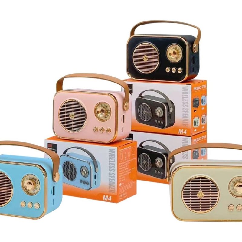 Platoon PL-4641 Bluetooth, SD, USB Girişli Bluetooth Destekli Type-C Speaker (M4)