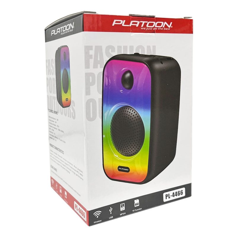Platoon PL-4466 SD, USB, MP3, Bluetooth Speaker