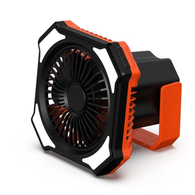 G5 Ledli Powerbank Özellikli 3 Kademeli Askılıklı Kamp Vantilatörü