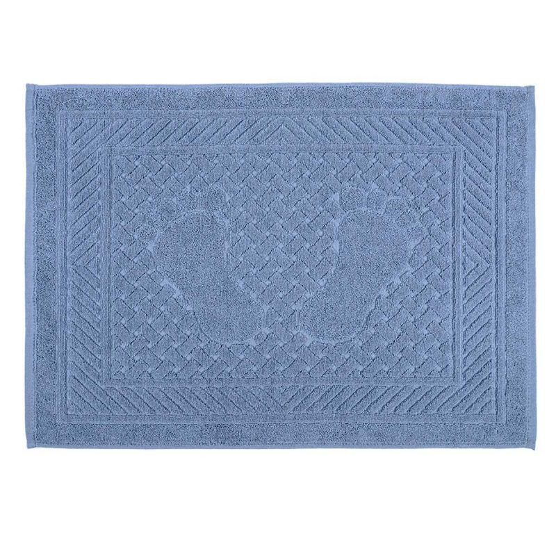 Mira Home Ayak İzli Banyo Havlusu 100 Pamuk Yumuşak Ayak Havlusu 50x70 Cm