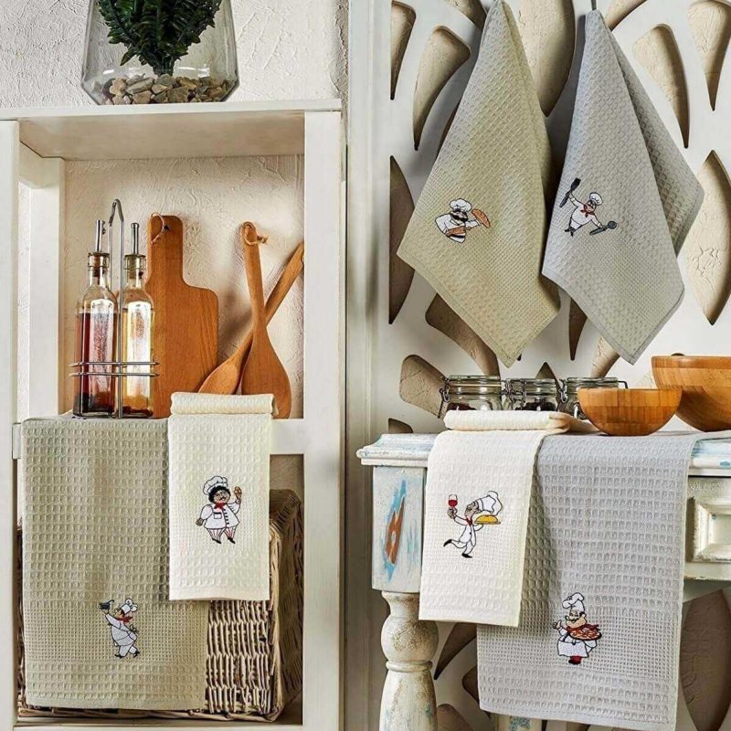 6 Parça Mutfak Kurulama Bezi 30 X 50 Cm Chef