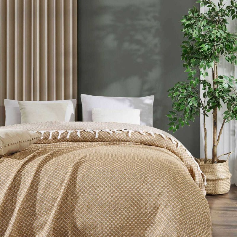 Çift Kişilik Yatak Pikesi Alice Hardal 200 x 230 Cm