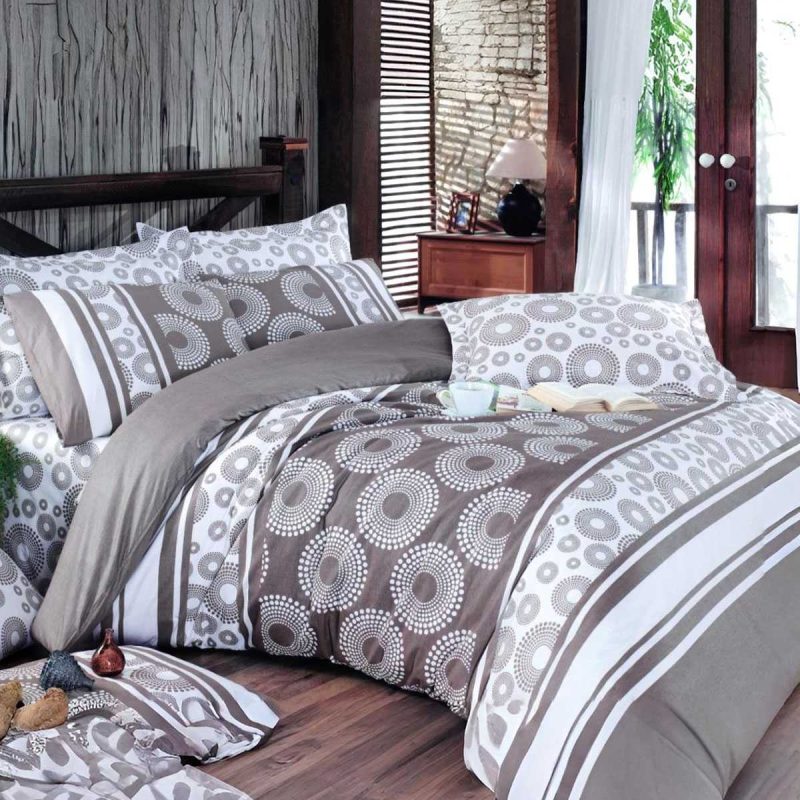 Çift Kişilik Ranforce Nevresim Takımı %100 Pamuklu Harmoni