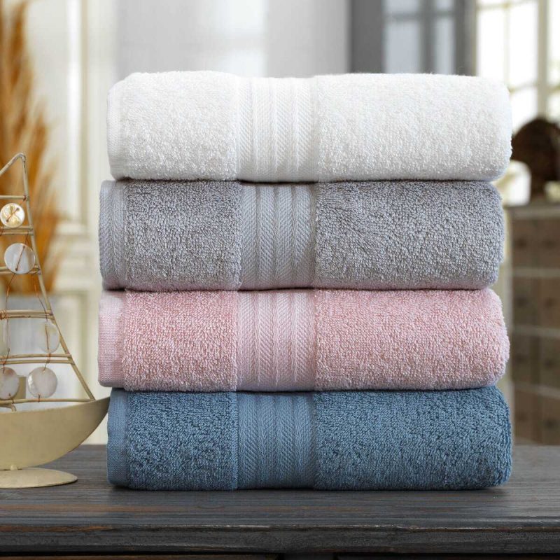 4 lü El Yüz Havlu Takımı %100 Pamuklu Matiz Puin