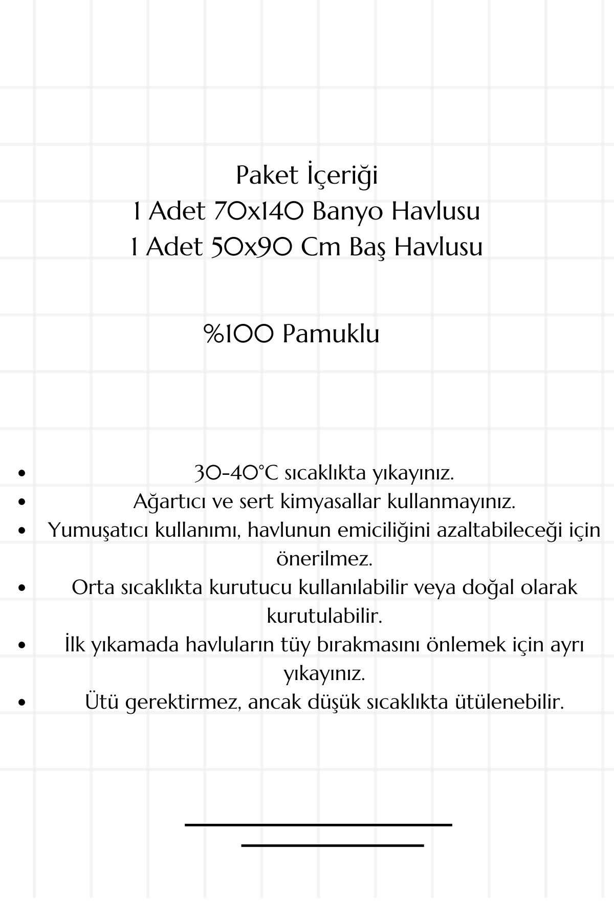 2 li Banyo Havlu Takımı %100 Pamuklu Dry Mavi - Görsel 4