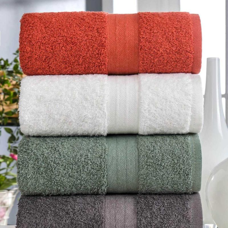 4 lü El Yüz Havlu Takımı %100 Pamuklu Matiz Yeki