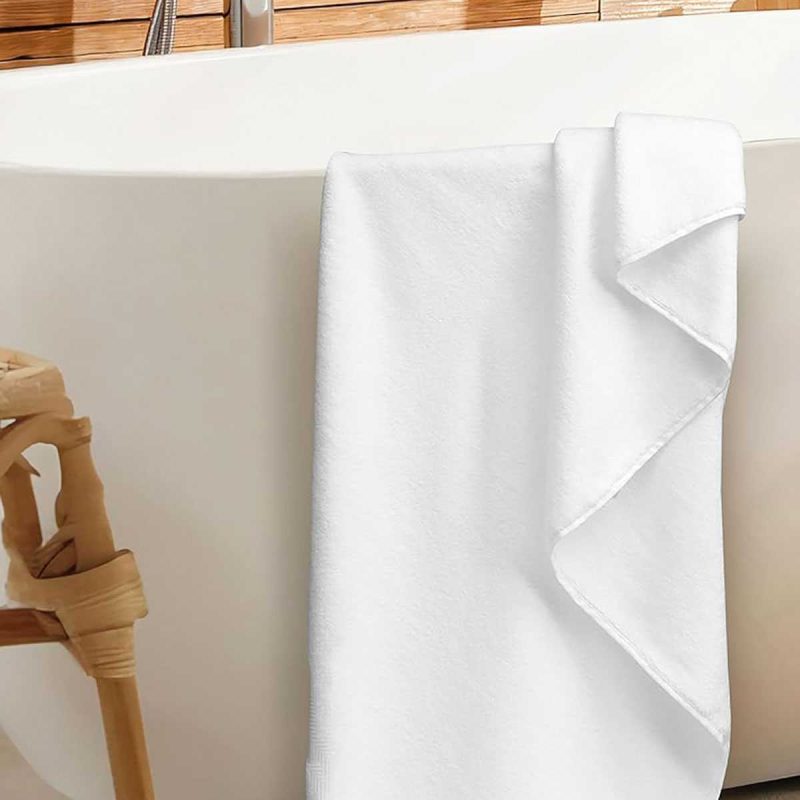 Luxury Hotel 90x150 cm %100 Pamuk Banyo Havlusu  Gramajlı Beyaz