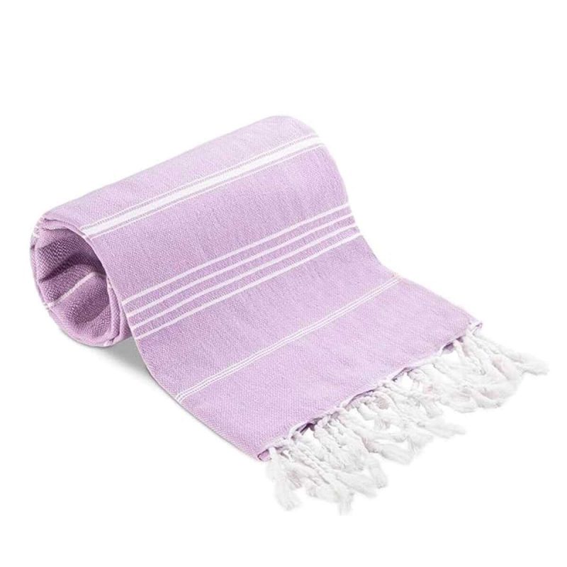 Summer Wind Soft %100 Pamuk Peştemal 100x180 cm Lila