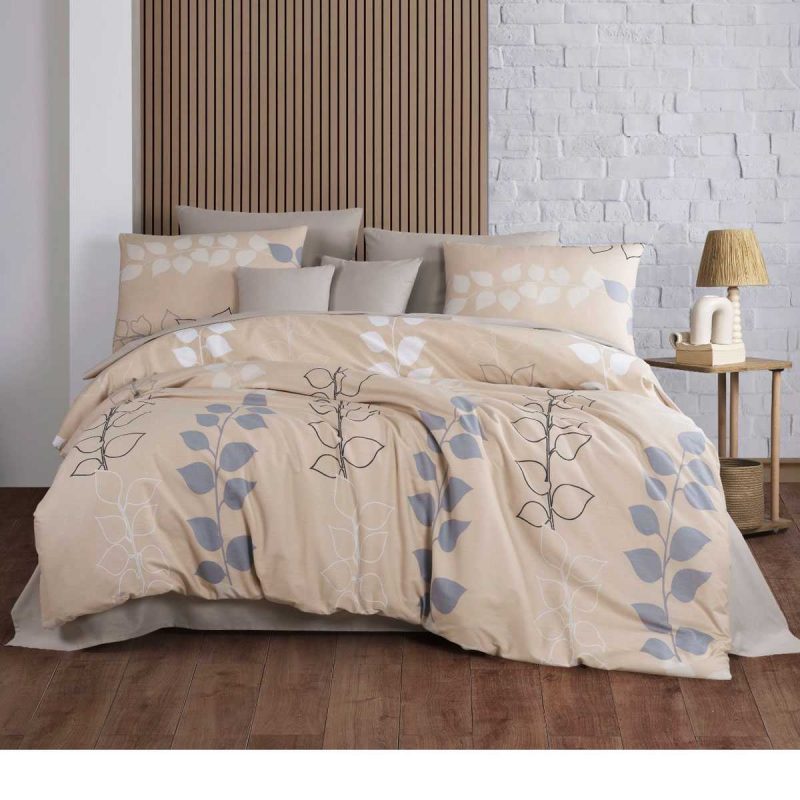 Çift Kişilik Nevresim Takımı Pamuklu Doğal Esinti