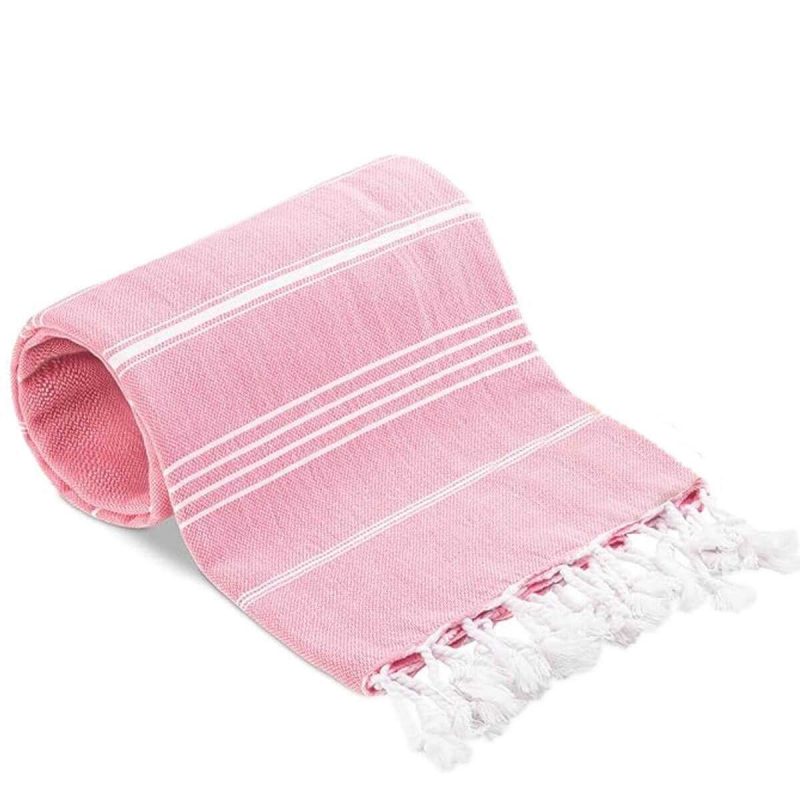 Summer Wind Soft %100 Pamuk Peştemal 100x180 cm Pembe